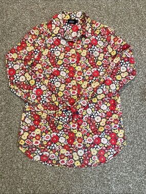 Kate Spade Saturday Floral Button Down Shirt